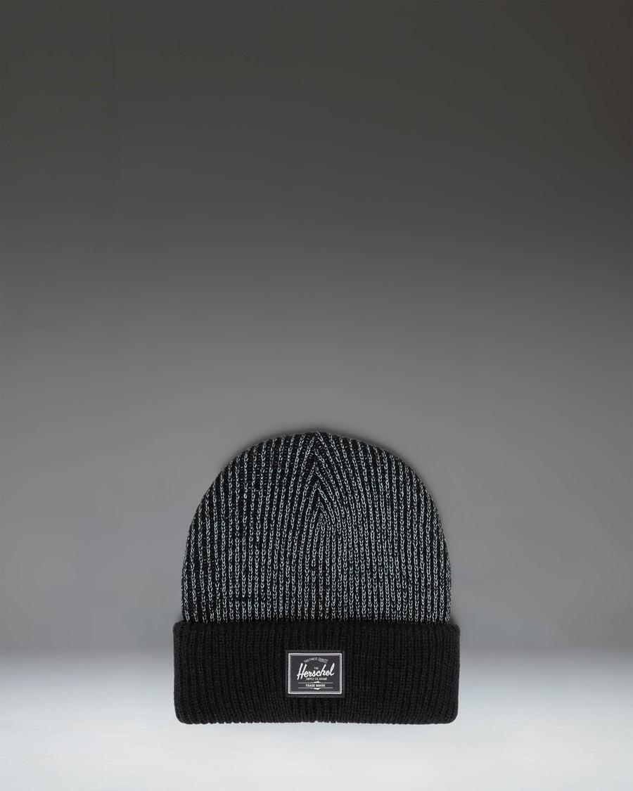 Elmer Reflective Ribbed Kids Beanie X2